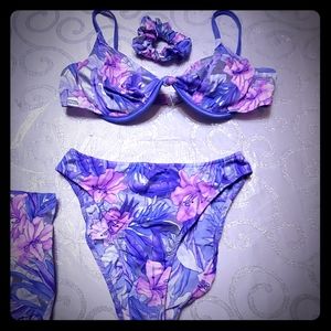 Vintage High Waisted Venus Bikini Set
